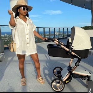 Nude Romper Brand new small Minaa Monroe